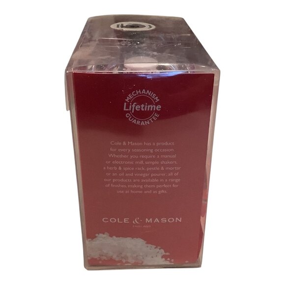 Cole & Mason Salt & Pepper Mill Set 100th Anniversary Edition Adjustable Grind - Picture 6 of 9